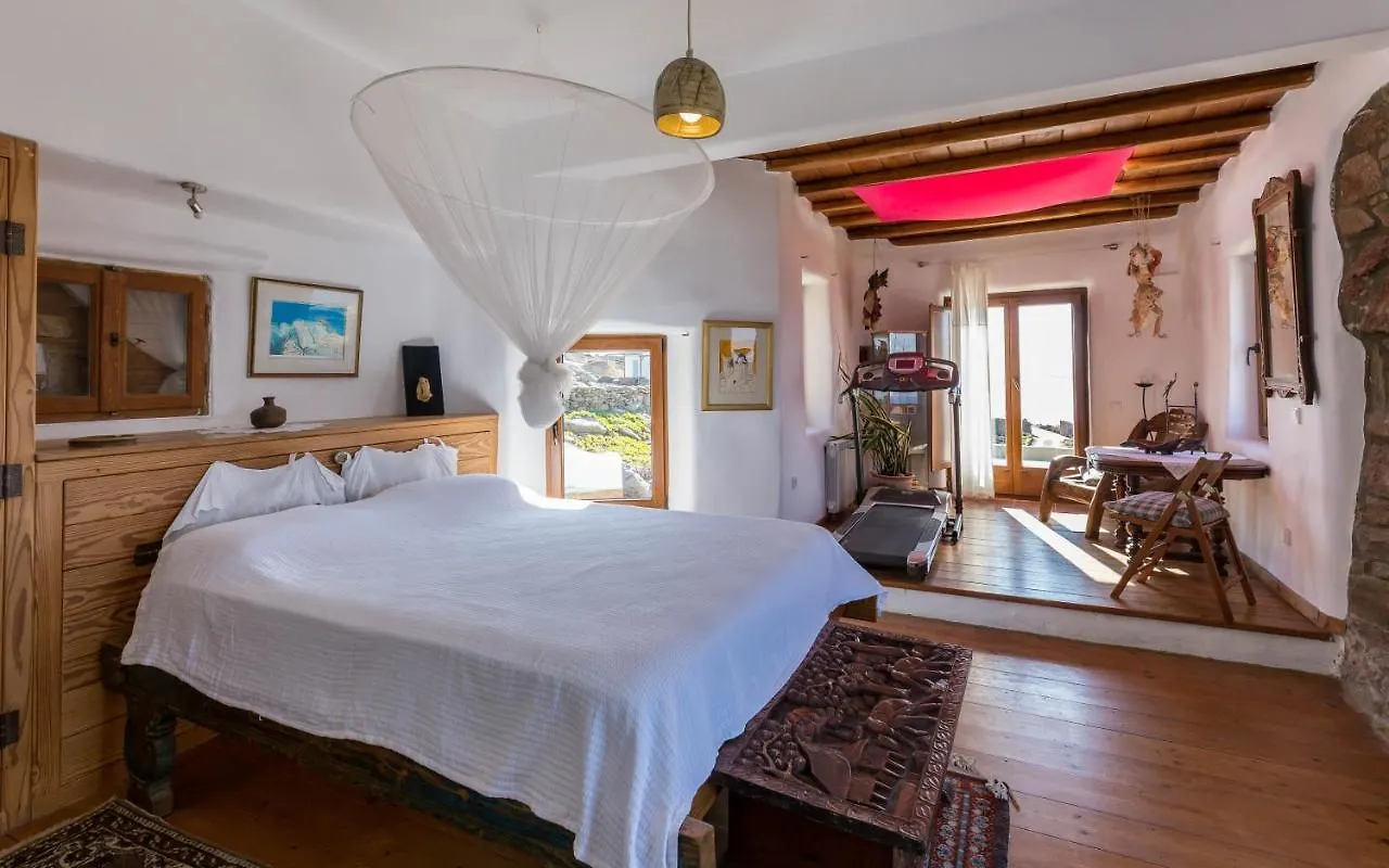 Сasa de vacaciones ⋆ 5Br Oceanside View Near Lighthouse- Pharos Vm ⋆ Villa Mykonos Town