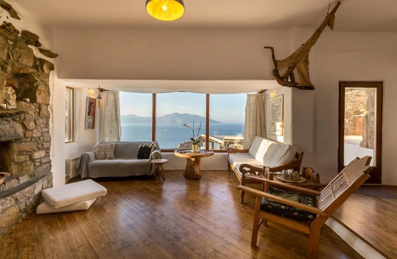 ⋆ 5Br Oceanside View Near Lighthouse- Pharos Vm ⋆ Villa Mykonos Town 0*,